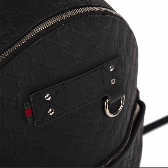 GUCCI ▪️ Guccissima Leather Backpack - Picture 4 of 6